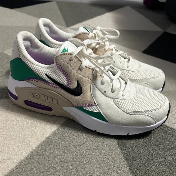 Nike Women's Air Max Excee 'Sanddrift Green Fuchsia' Size 9.5 - Picture 2 of 12